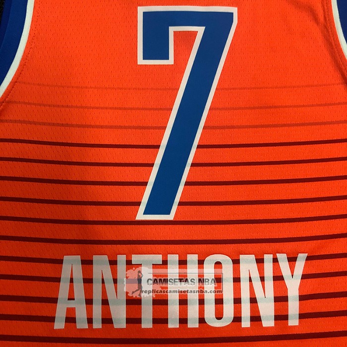Camiseta Oklahoma City Thunder Darius Bazley NO 7 Statement 2021 Naranja